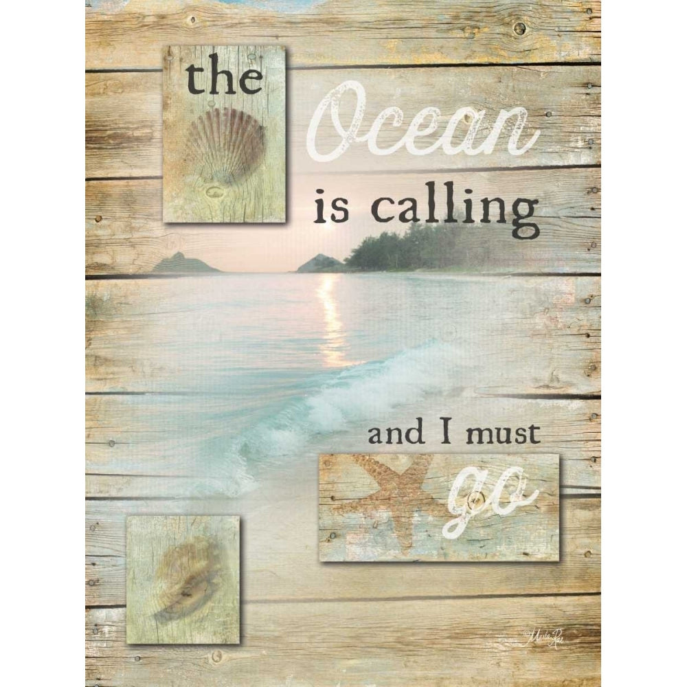 The Ocean is Calling Poster Print by Marla Rae-VARPDXMA2223 Image 1