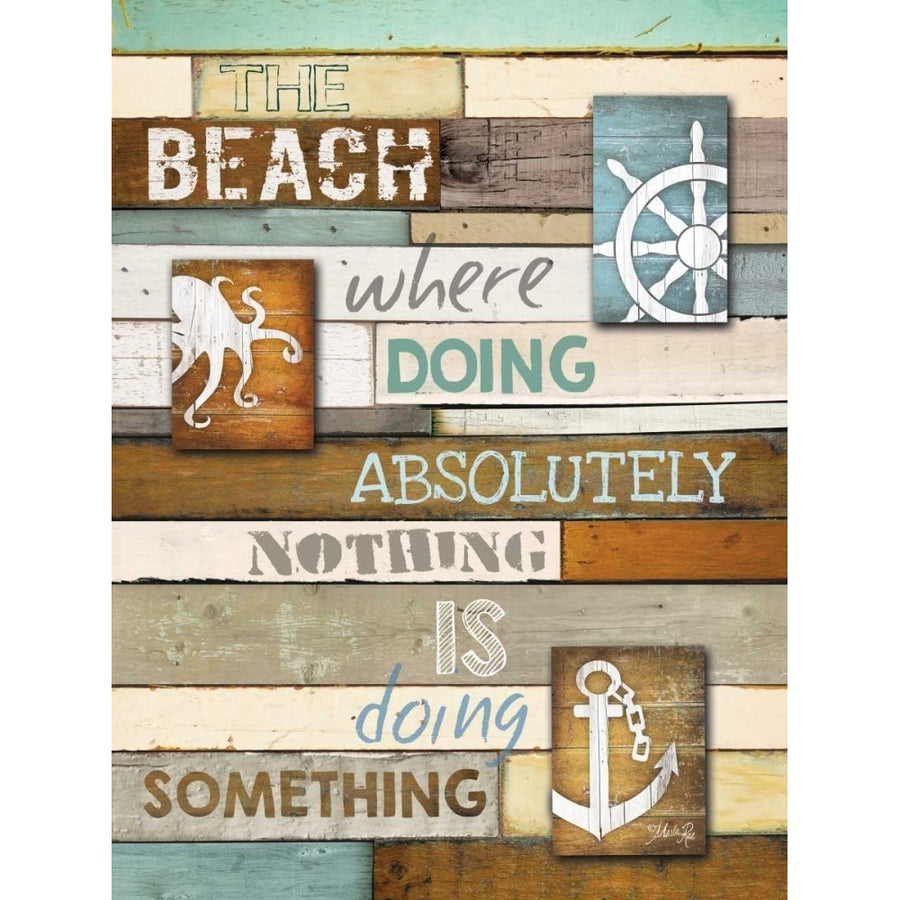 The Beach Poster Print by Marla Rae-VARPDXMA2222 Image 1