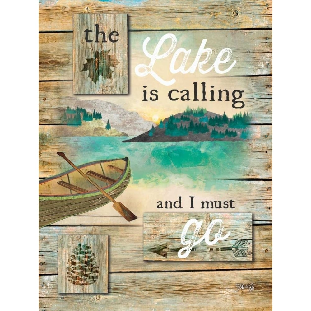 The Lake is Calling Poster Print by Marla Rae-VARPDXMA2251A Image 1