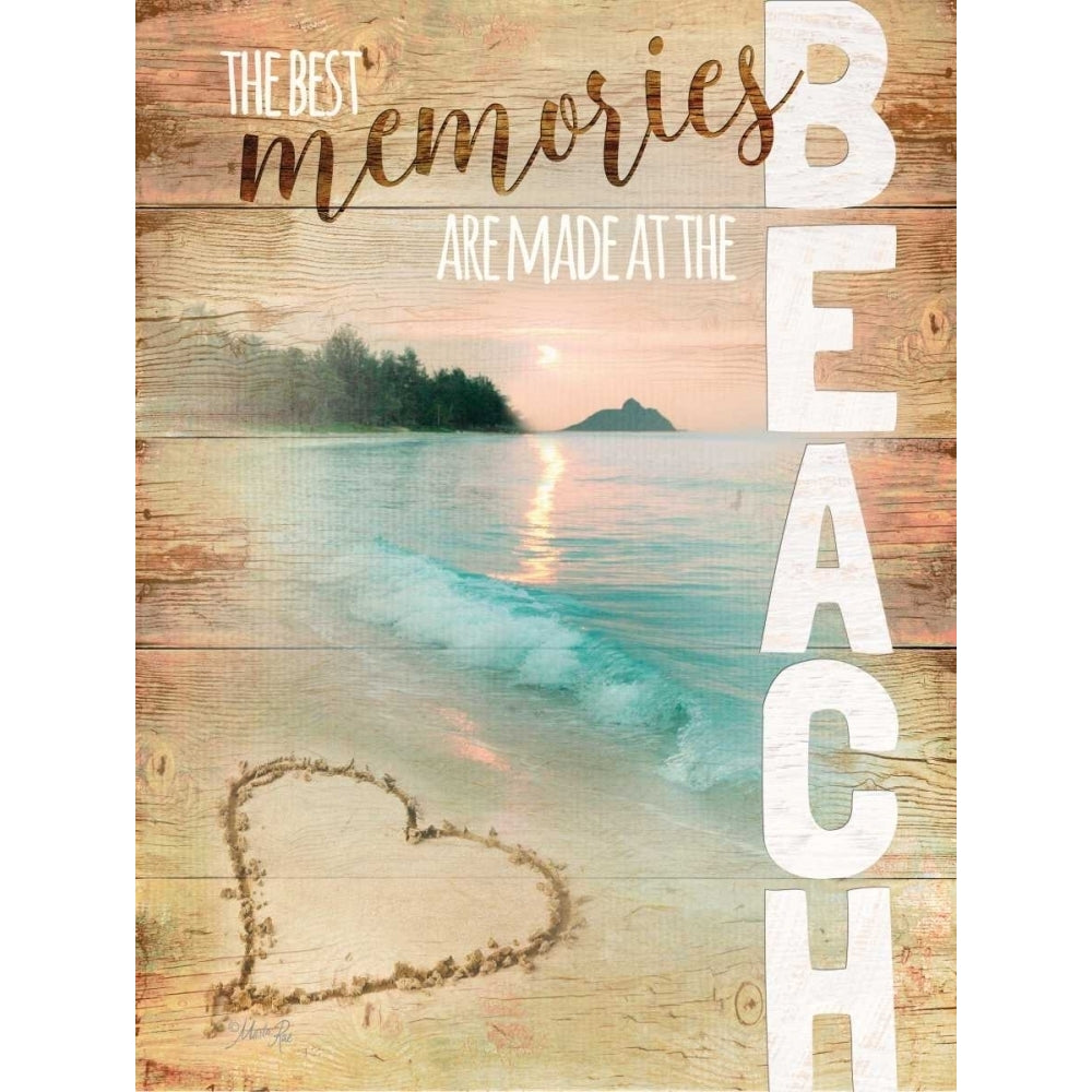 Beach Memories Poster Print by Marla Rae-VARPDXMA2271 Image 1