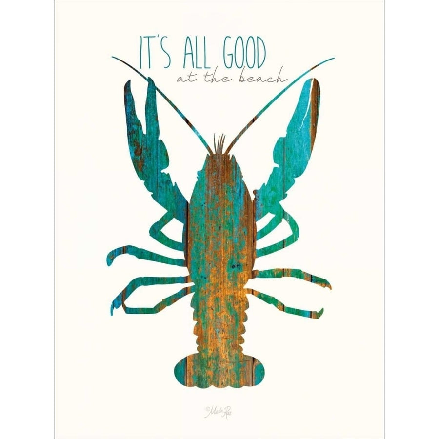 Its All Good at the Beach Poster Print by Marla Rae-VARPDXMA2286 Image 1