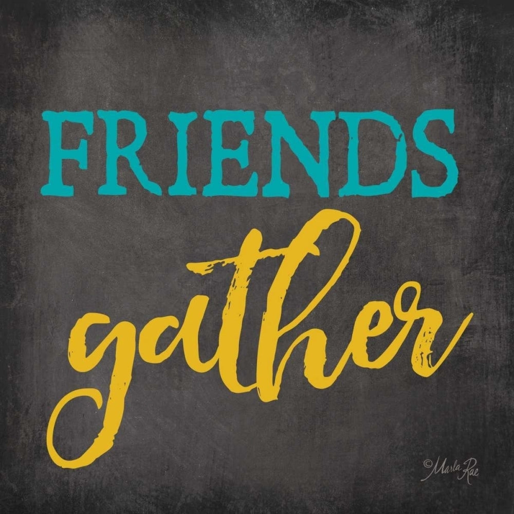 Friends Gather Poster Print by Marla Rae-VARPDXMA2380 Image 1