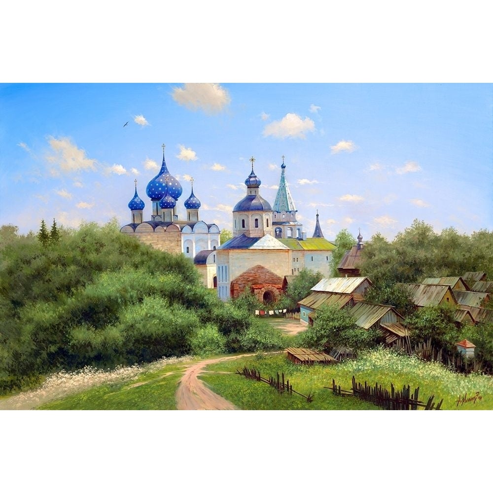 In the vicinity of Suzdal Poster Print by Alexey Milyukov-VARPDXMA5 Image 1