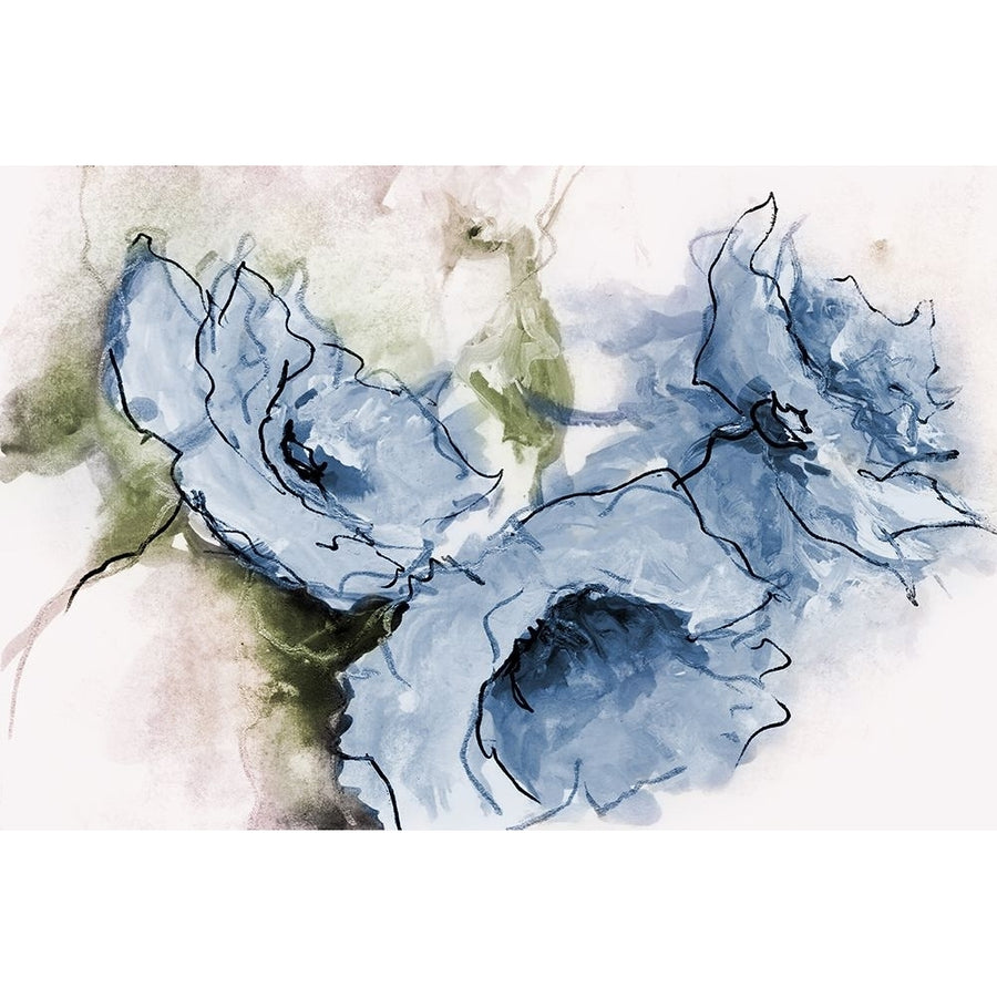 Animated Blue Flora Poster Print - May-VARPDXMADRC128A Image 1