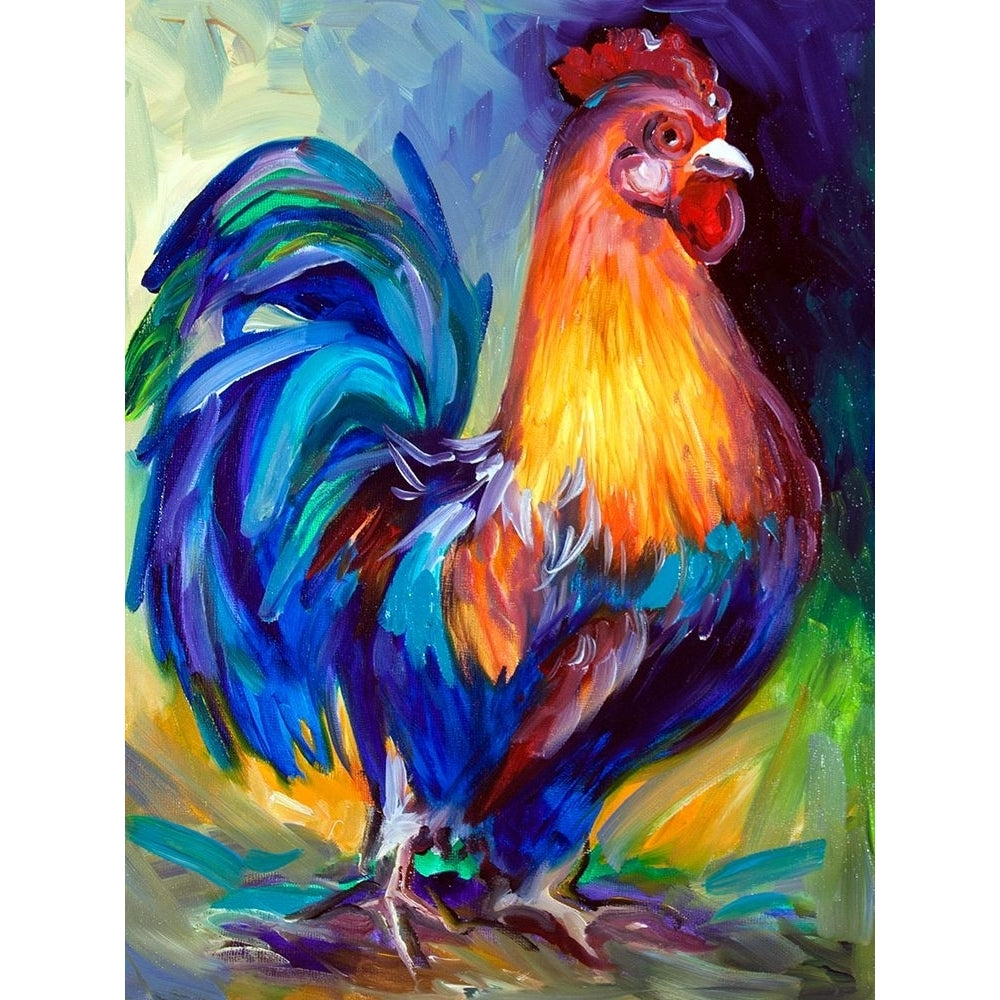 Rooster One Poster Print - Marcia Baldwin-VARPDXMARCBA225342 Image 1