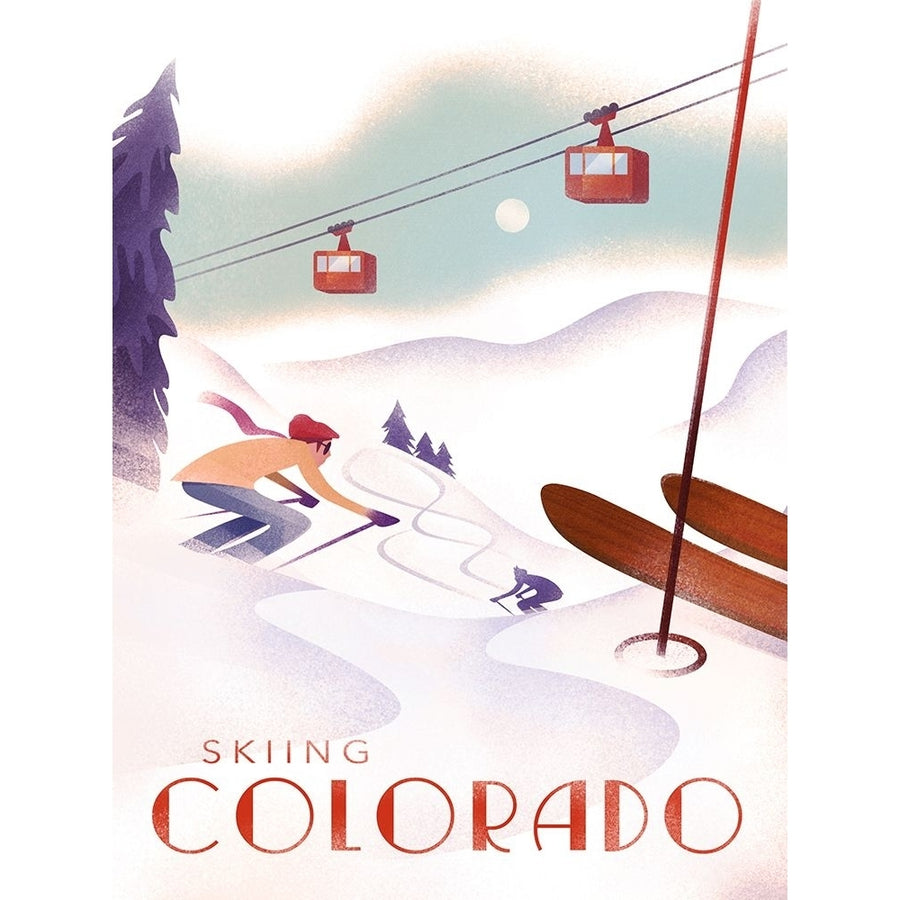 Colorado Skiing Poster Print - Martin Wickstrom-VARPDXMARWIC229293 Image 1