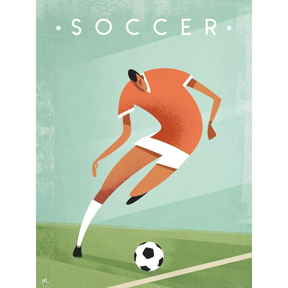 Vintage Soccer Poster Print - Martin Wickstrom-VARPDXMARWIC236586 Image 1