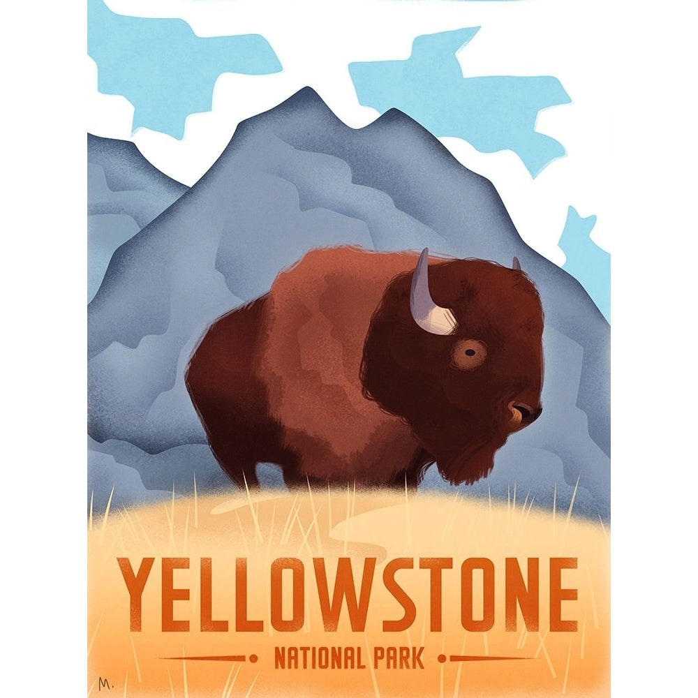 Yellowstone National Park Poster Print - Martin Wickstrom-VARPDXMARWIC236467 Image 1