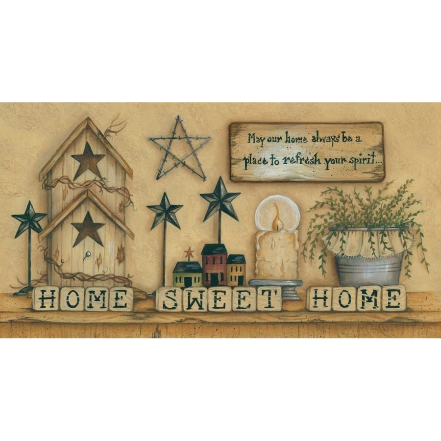 Home Sweet Home Poster Print by Mary Ann June-VARPDXMARY473 Image 1