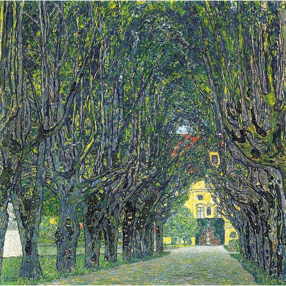 Klimt-Allee Im Park Von Schloss Kammer Poster Print - Collection Masters-VARPDXMASCOL262637 Image 1