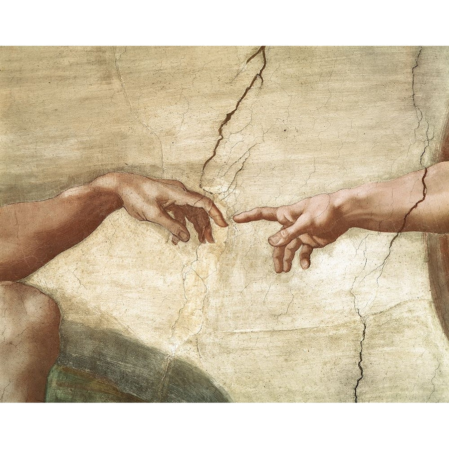 Michelangelo Creation Of Adam Poster Print - Collection Masters-VARPDXMASCOL262649 Image 1