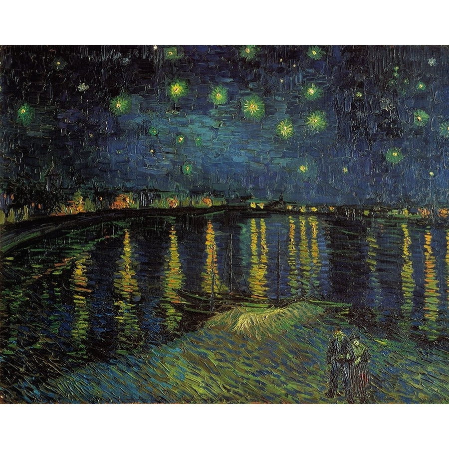 Starlight Over the Rhone Poster Print - Collection Masters-VARPDXMASCOL262701 Image 1