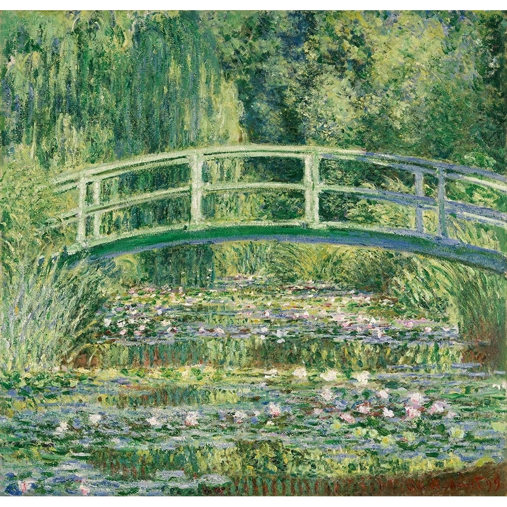 Monet-Waterlilies Japan Bridge Poster Print - Collection Masters-VARPDXMASCOL262662 Image 1