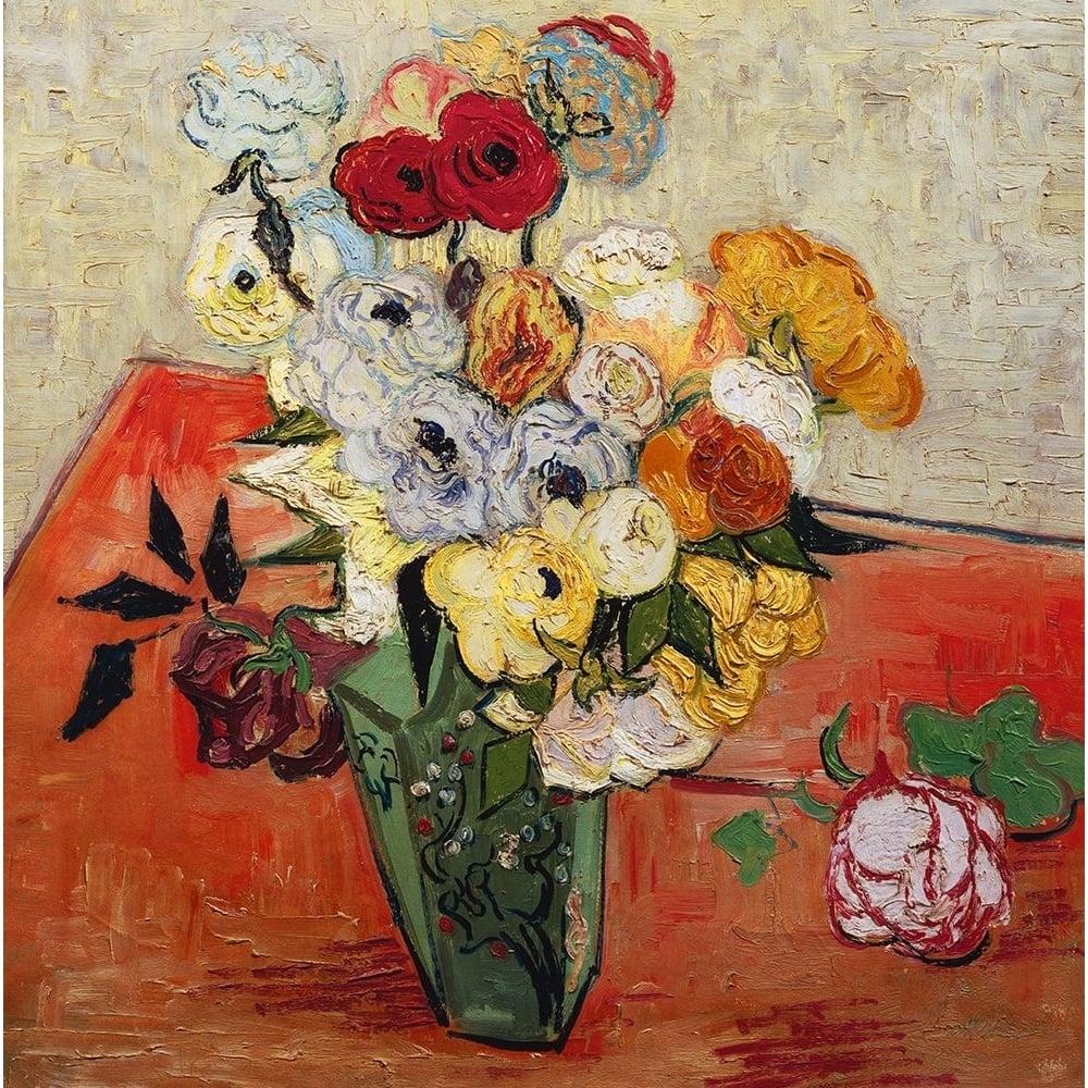 Van Gogh- Roses and Anenomes Poster Print - Collection Masters-VARPDXMASCOL262703 Image 1