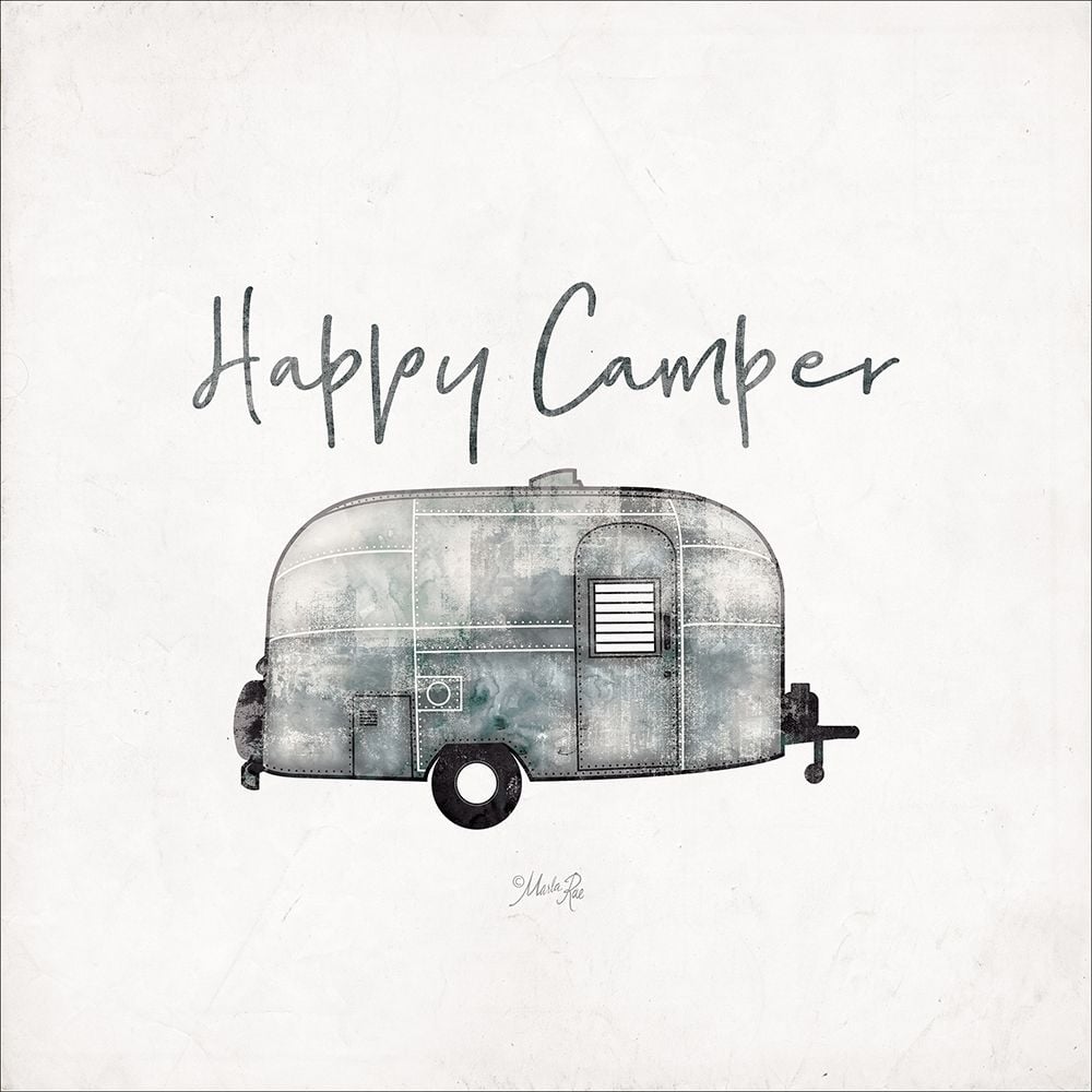 Happy Camper Poster Print by Marla Rae-VARPDXMAZ5156 Image 1