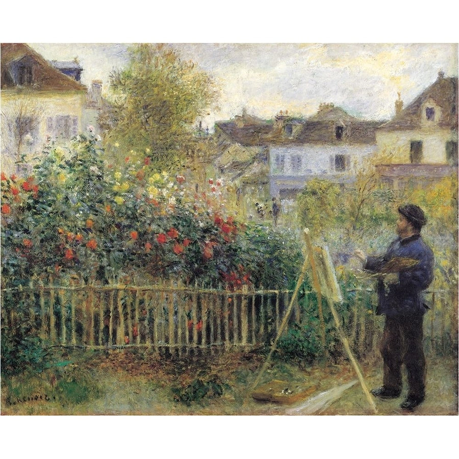 Renior-monet_painting_garden Poster Print - Collection Masters-VARPDXMASCOL262694 Image 1