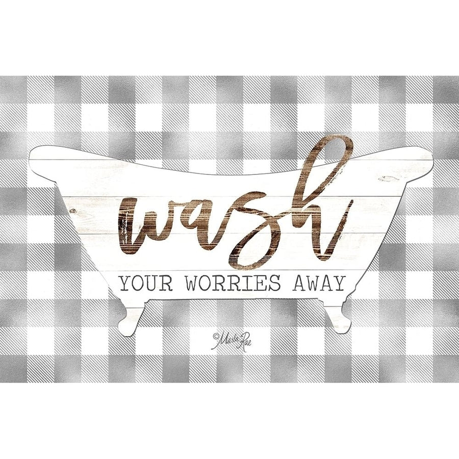 Wash Your Worries Away Poster Print by Marla Rae-VARPDXMAZ5182 Image 1