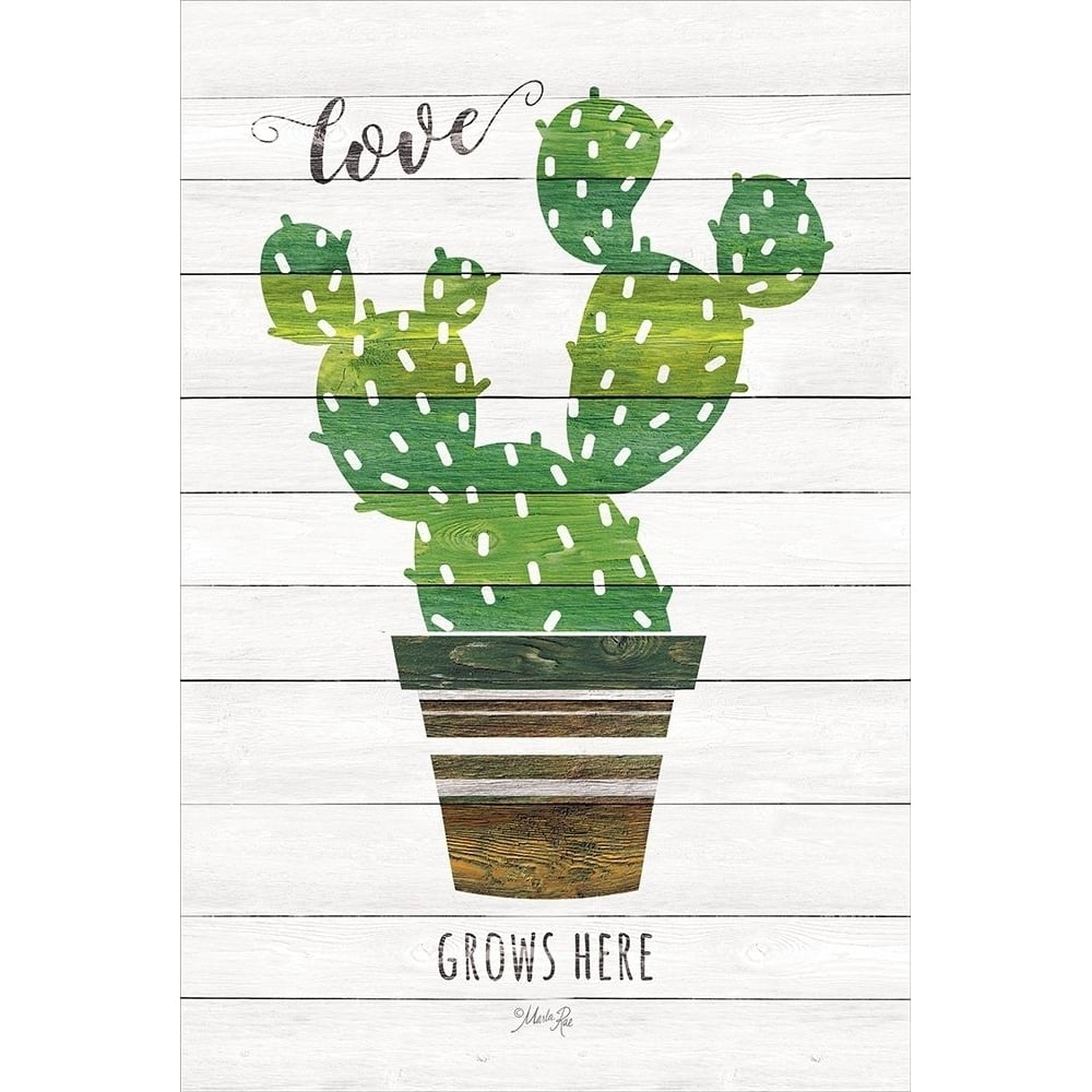 Love Grows Here Poster Print by Marla Rae-VARPDXMAZ5225 Image 1