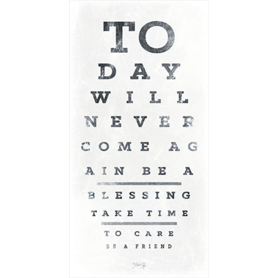 Eye Chart I Poster Print by Marla Rae-VARPDXMAZ5265 Image 1