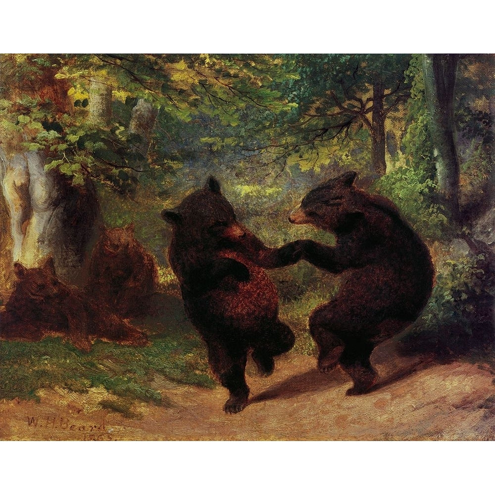 Dancing Bears Poster Print - Collection Masters-VARPDXMASCOL90321 Image 1