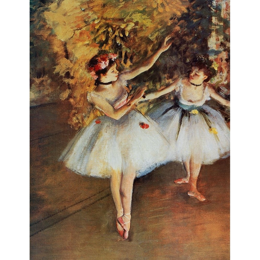 Two Dancers On Stage Poster Print - Collection Masters-VARPDXMASCOL90337 Image 1