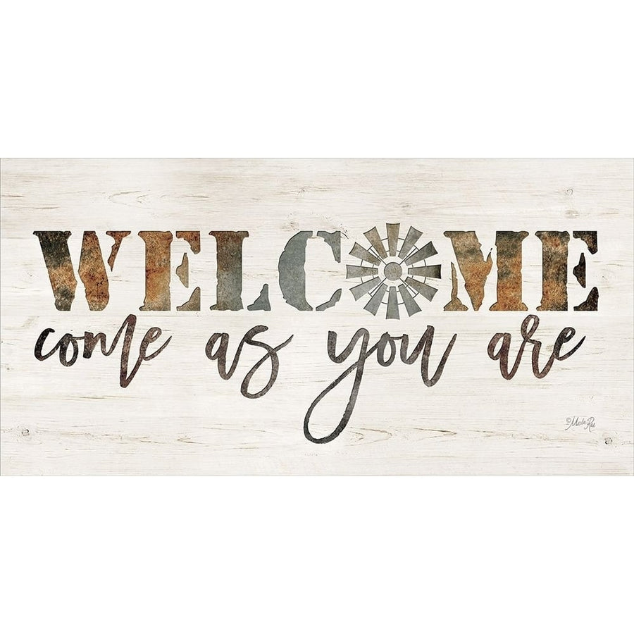 Welcome Come as You Are Poster Print by Marla Rae-VARPDXMAZ5109 Image 1