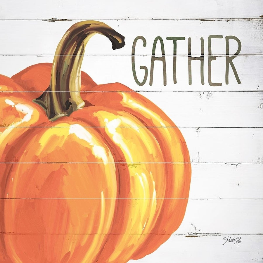 Gather Pumpkin Poster Print by Marla Rae-VARPDXMAZ5125 Image 1