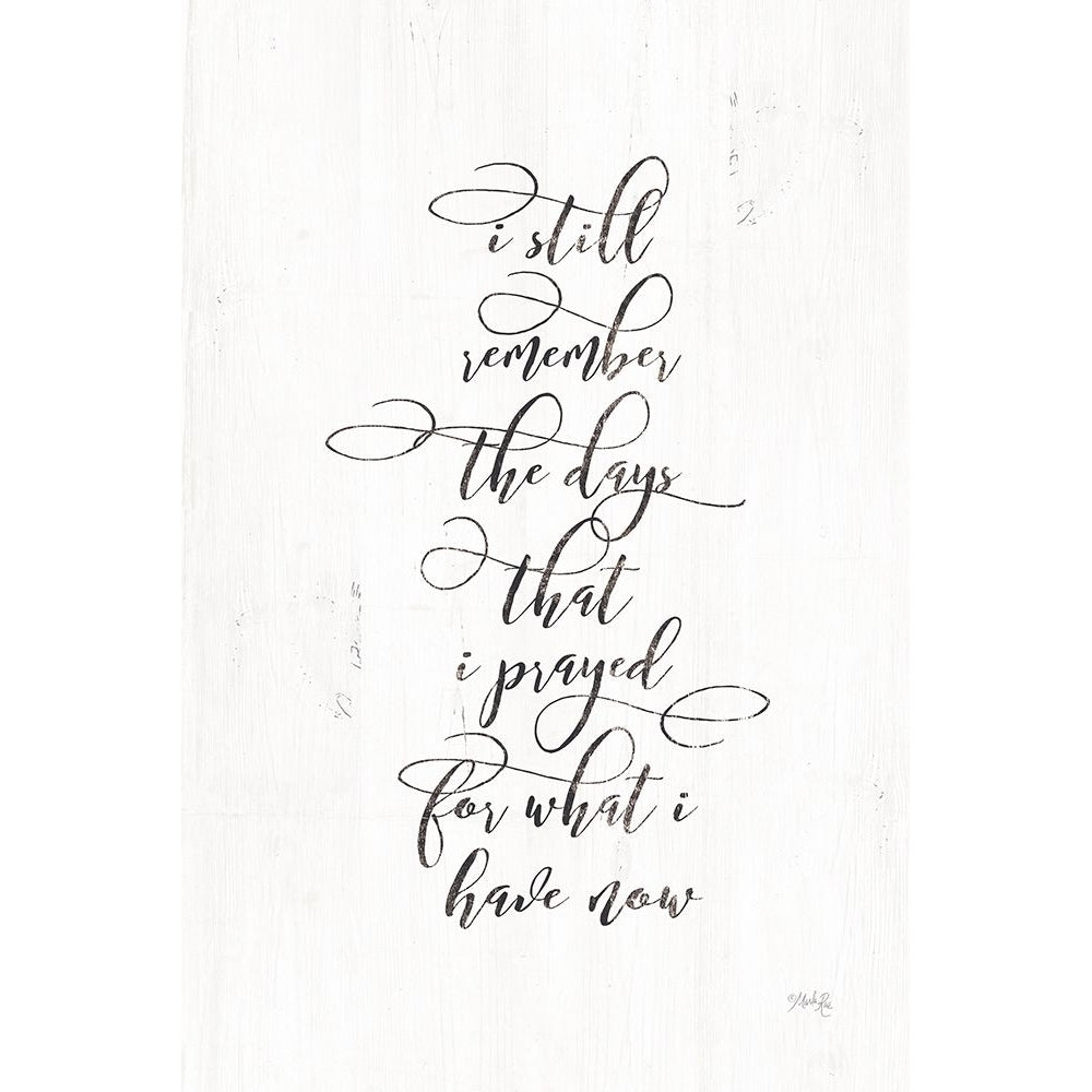 I Prayed Poster Print by Marla Rae-VARPDXMAZ5403 Image 1