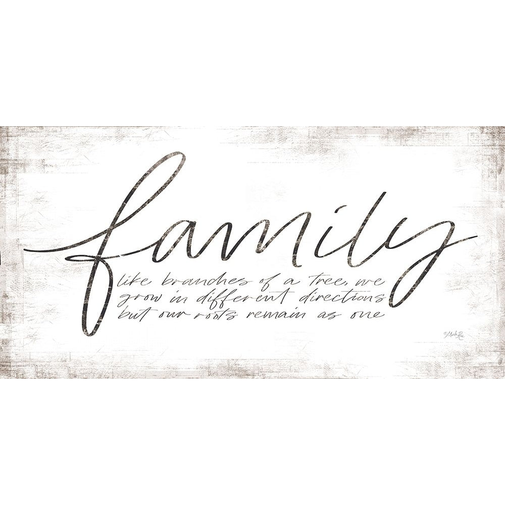 Family - Like Branches of a Tree Poster Print by Maria Rae-VARPDXMAZ5481 Image 1