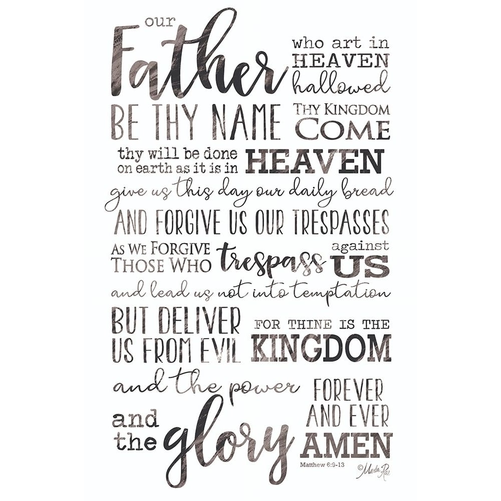 Our Father Poster Print by Marla Rae-VARPDXMAZ5597 Image 1