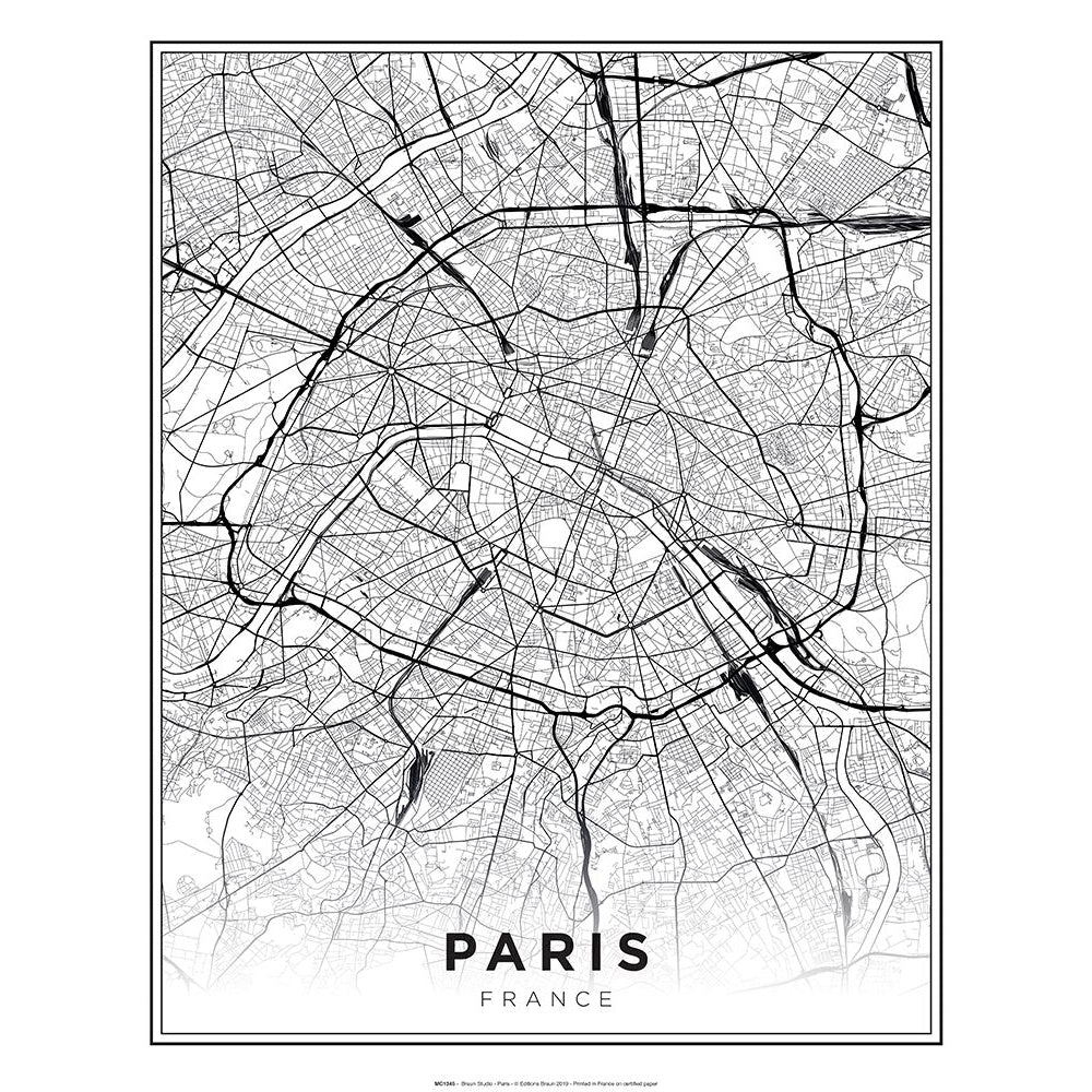 Paris Poster Print by Braun Studio Braun Studio-VARPDXMC1345 Image 1