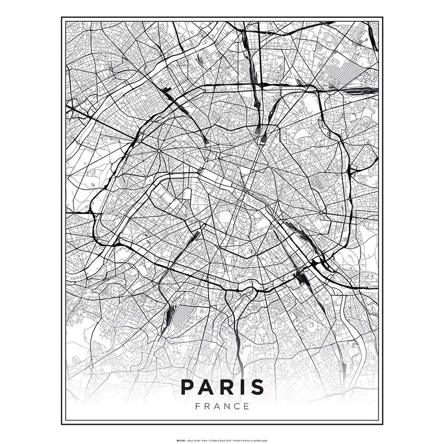 Paris Poster Print by Braun Studio Braun Studio-VARPDXMC1345 Image 1