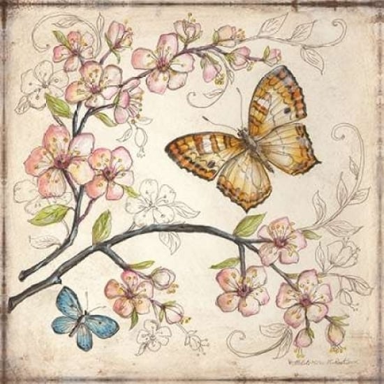 Le Jardin Butterfly II Poster Print by Kate McRostie-VARPDXMCR119 Image 1