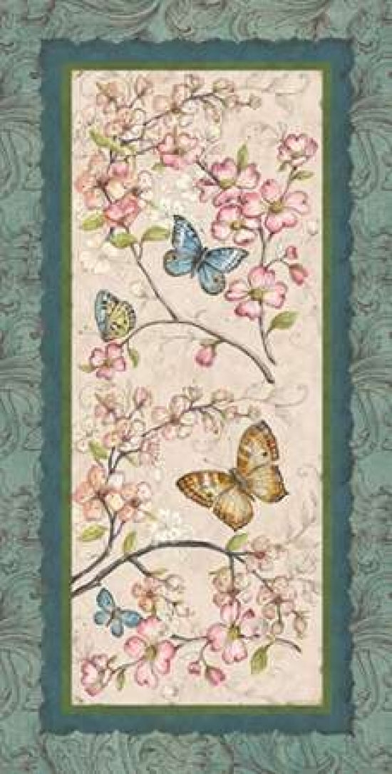 Le Jardin Butterfly Panel I Poster Print by Kate McRostie-VARPDXMCR122 Image 1