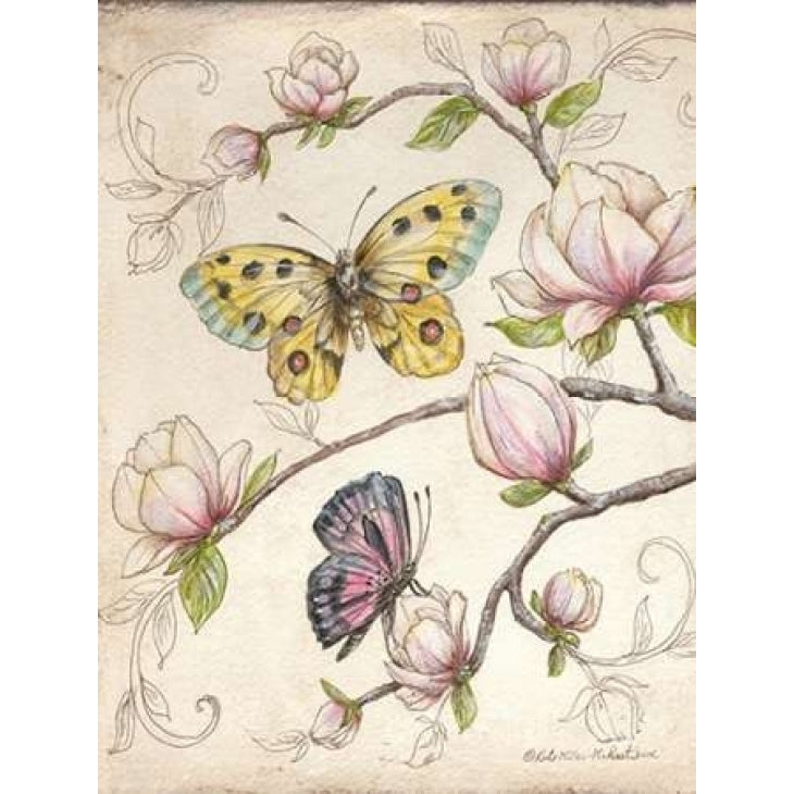 Le Jardin Butterfly V Poster Print by Kate McRostie-VARPDXMCR236 Image 1