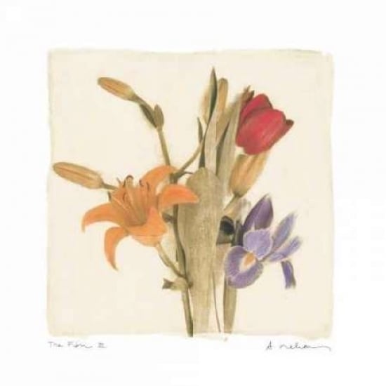 Tre Fiori III Poster Print by Amy Melious-VARPDXMEL144 Image 1