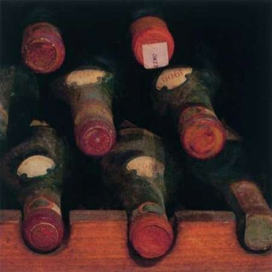 Vintage Wine Cellar II Poster Print by Amy Melious-VARPDXMEL364 Image 1