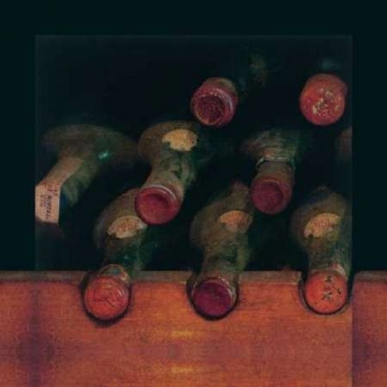 Vintage Wine Cellar I Poster Print by Amy Melious-VARPDXMEL363 Image 1