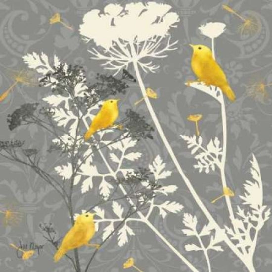 Gray Meadow Lace I Poster Print by Jill Meyer-VARPDXMEY010 Image 1