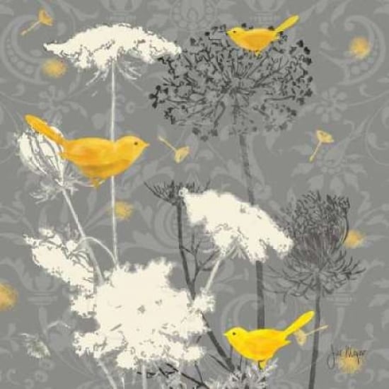 Gray Meadow Lace II Poster Print by Jill Meyer-VARPDXMEY011 Image 1