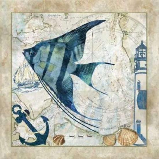 Nautical Fish II Poster Print by Jill Meyer-VARPDXMEY017 Image 1