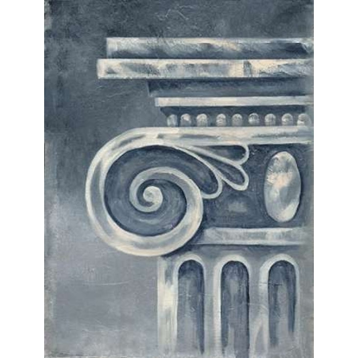 Grey Column I Poster Print by Margaret Ferry-VARPDXMFY143 Image 1