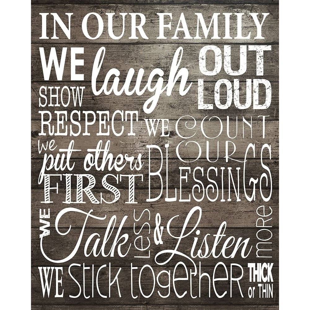 In Our Family 1 Poster Print by Melody Hogan-VARPDXMHRC226A Image 1