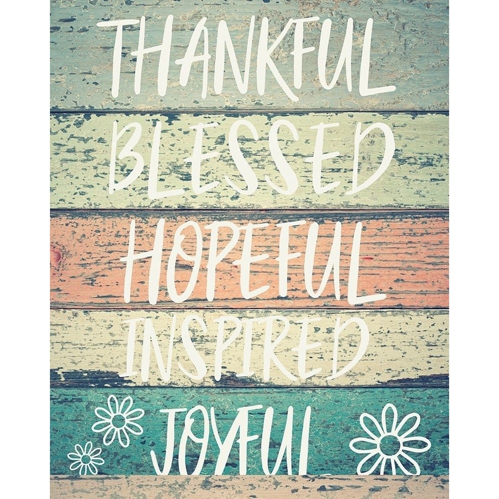 Inspired Joyful Poster Print by Melody Hogan-VARPDXMHRC237B Image 1