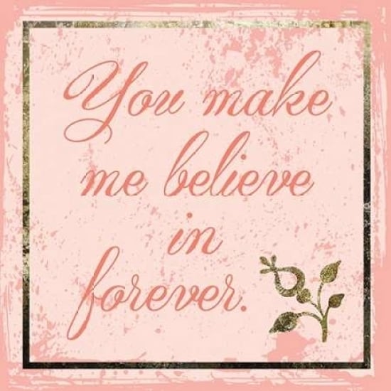 Believe In Forever Poster Print by Melody Hogan-VARPDXMHSQ238B Image 1