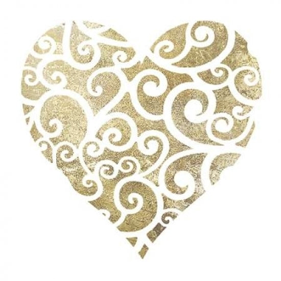 Heart Glitz 2 Poster Print by Melody Hogan-VARPDXMHSQ242B Image 2