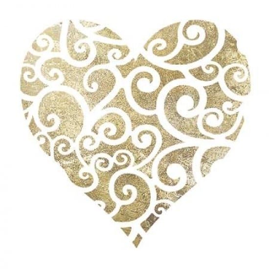 Heart Glitz 2 Poster Print by Melody Hogan-VARPDXMHSQ242B Image 1