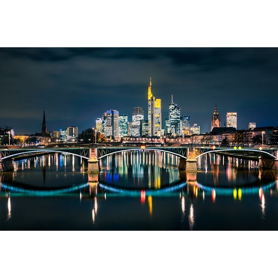 Frankfurt - Skyline Poster Print by Michael Abid-VARPDXMIA04X Image 1