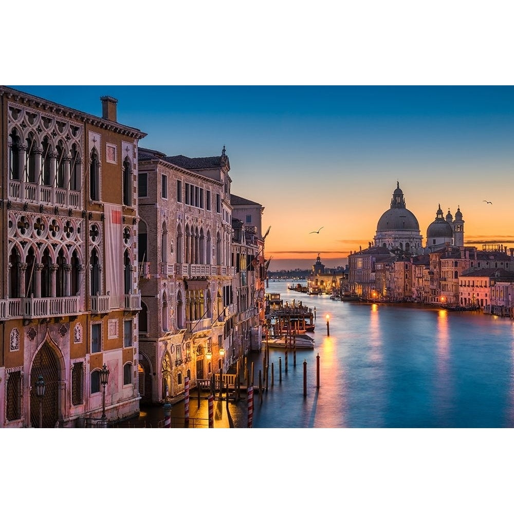 Sunrise at the Grand Canal Poster Print by Michael Abid-VARPDXMIA09X Image 1