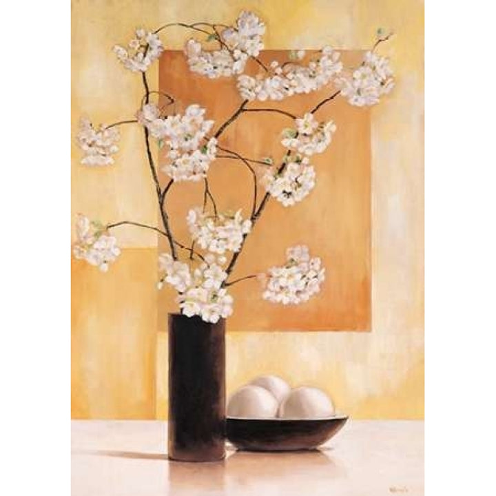 White blossom I Poster Print by Renee-VARPDXMLV175 Image 1